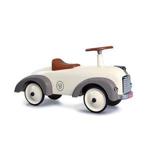 Porteur enfant voiture beige